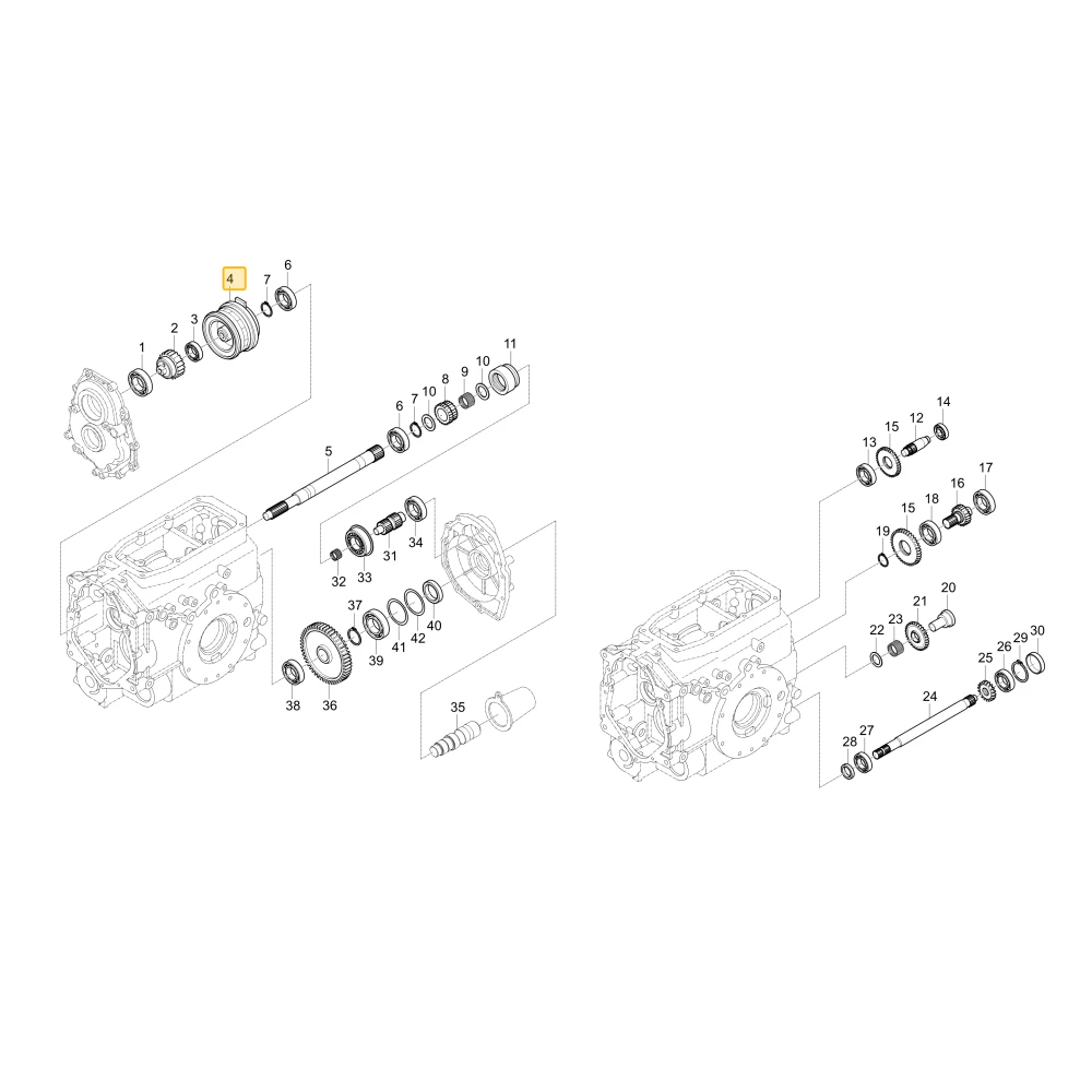 Sprzęgło KIOTI T2555-24121