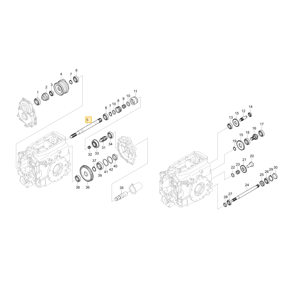 Wał WOM KIOTI T2555-24151