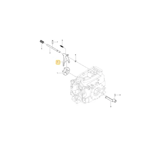 Widełki blokady mechanizmu różnicowego KIOTI T2555-26631