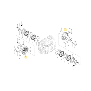 Obudowa Rearaxle KIOTI T2555-28311