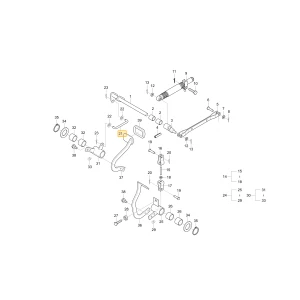 Drążek łączący HST KIOTI T2555-32251