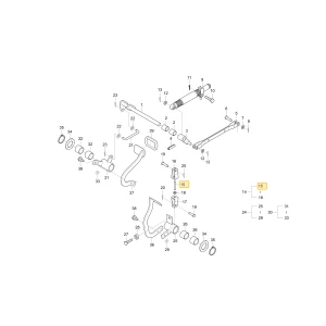 Drążek łączący HST KIOTI T2555-32551