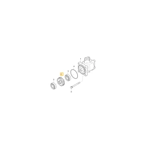 Koło zębate pompy hydraulicznej napędowej KIOTI T2555-34112