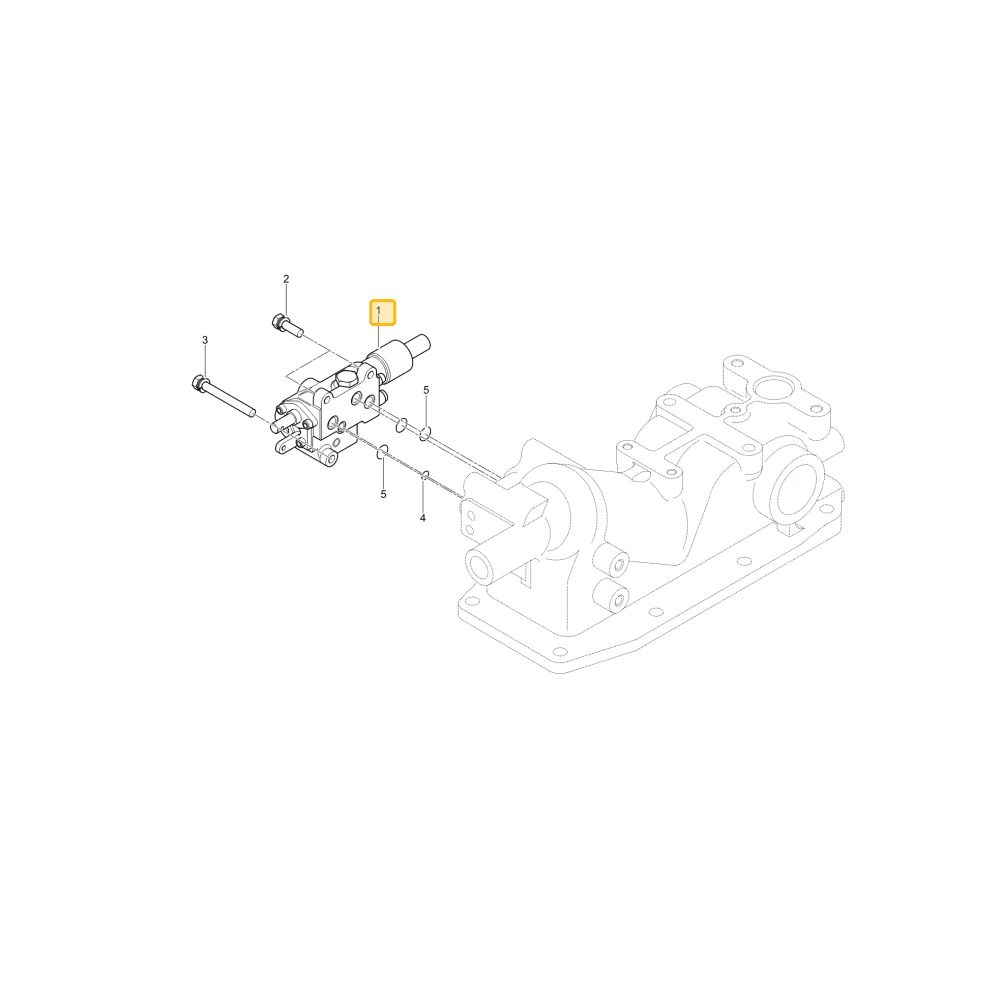 Zawór sterujący KIOTI T2555-37303