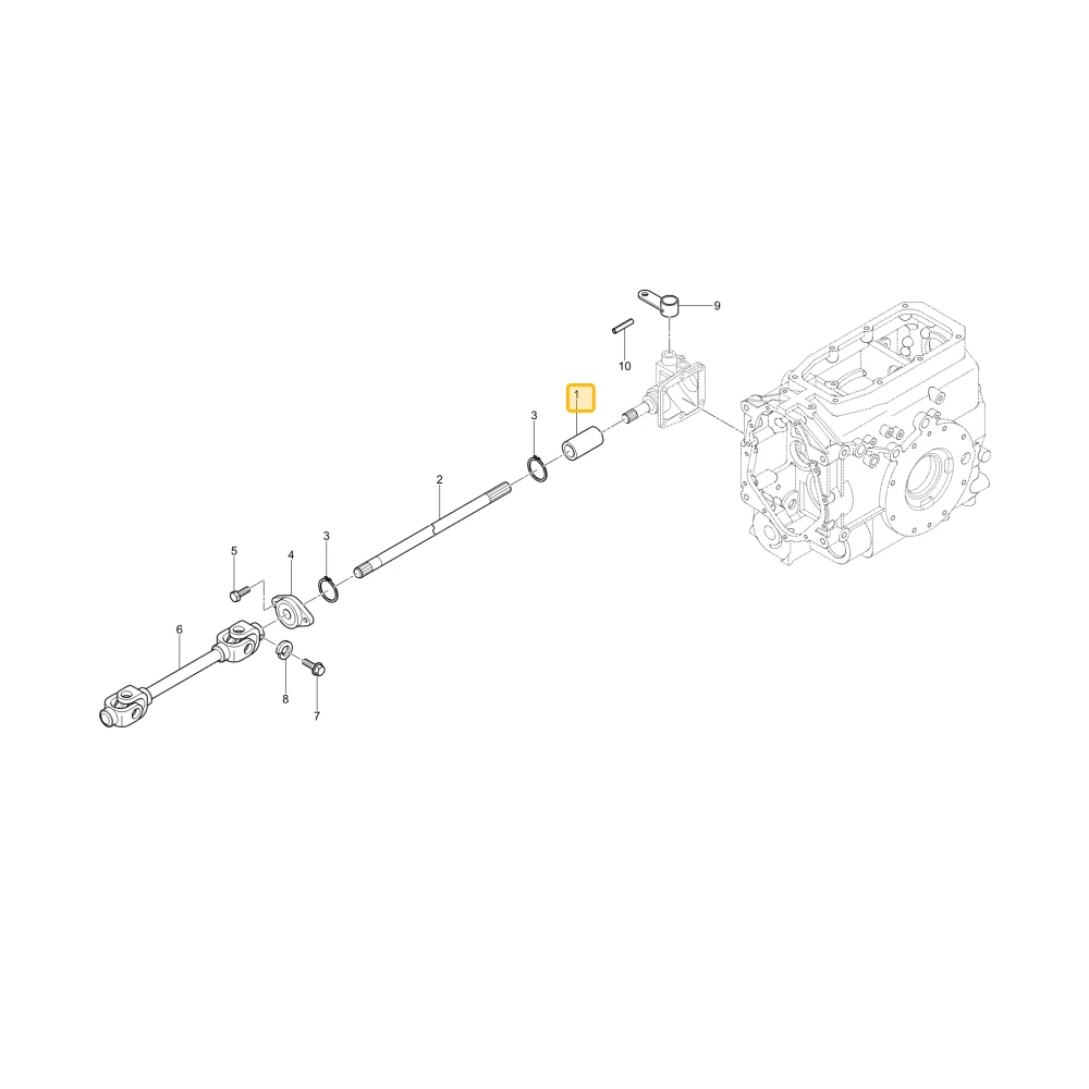 COUPLING KIOTI T2555-44551