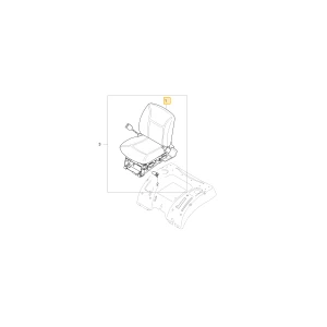 Fotel KIOTI T2555-70712