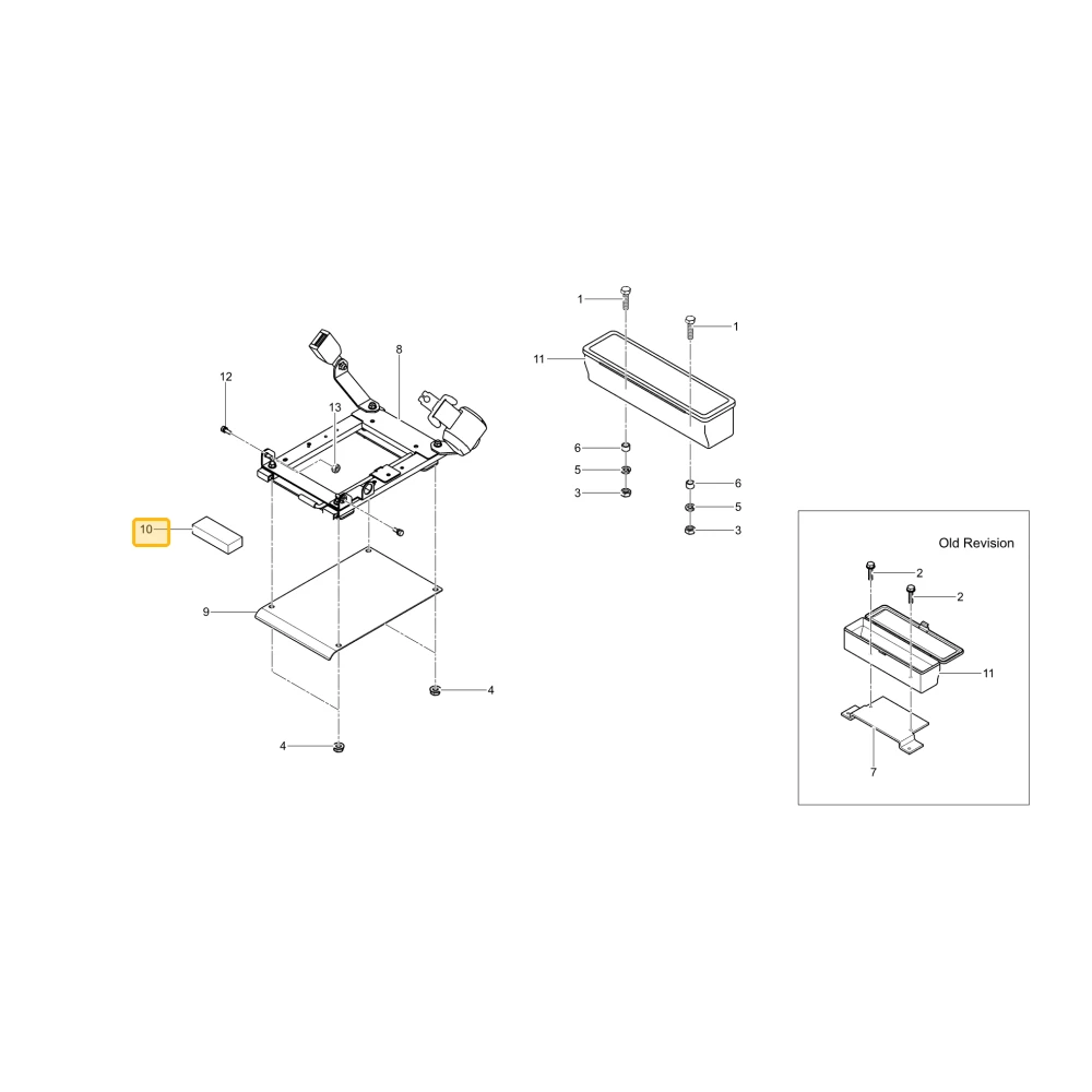 Poduszka gumowa KIOTI T2555-70792