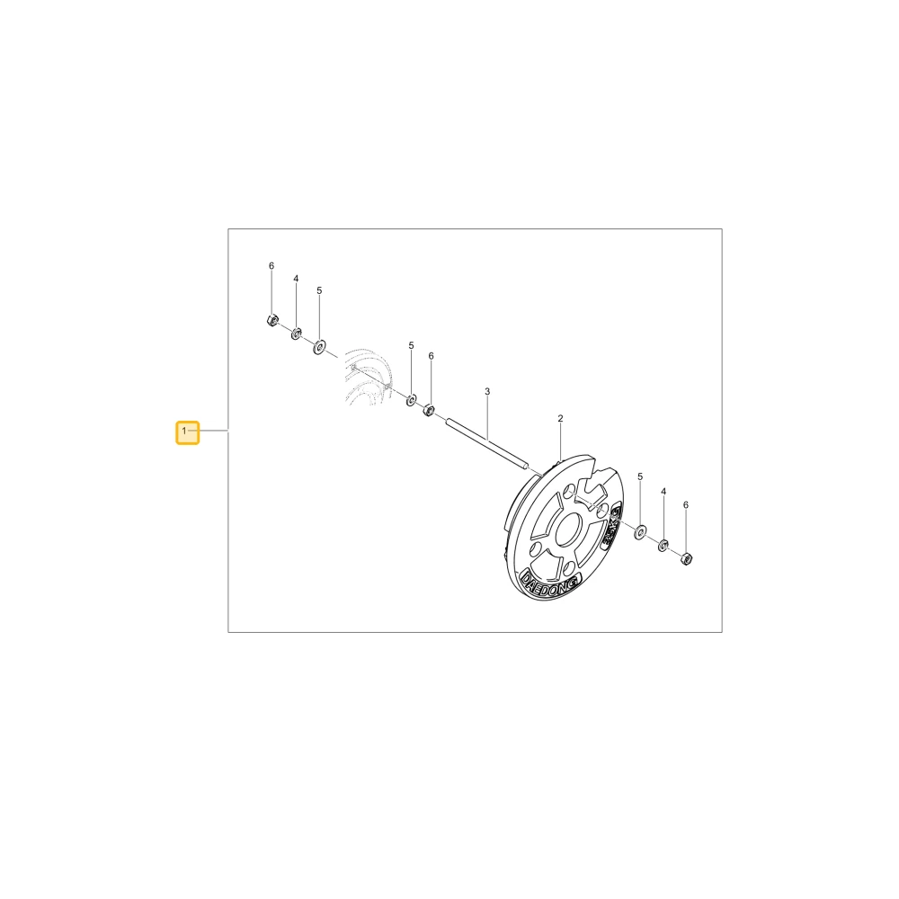 Tylnie obciążenie 70kg (35kg x 2) KIOTI T2558-A06046101