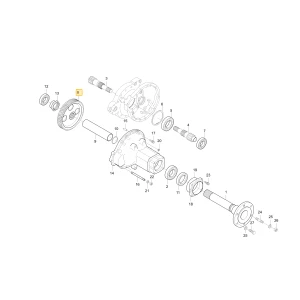 Koło zębate 55 KIOTI T2560-26831