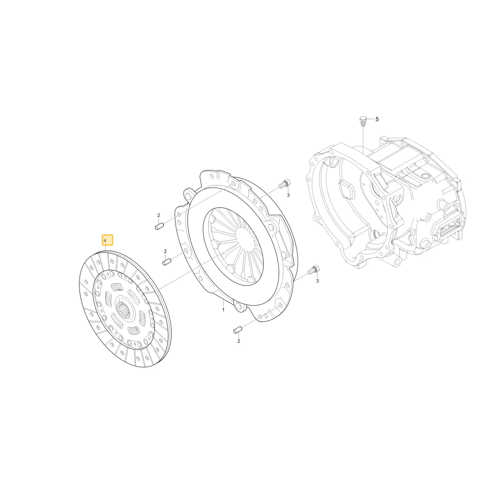 Tarcza sprzęgła KIOTI T2610-14303ED