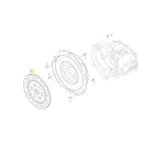 Tarcza sprzęgła KIOTI T2610-14303ED