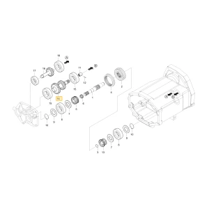 Koło zębate 23 21 KIOTI T2610-22644