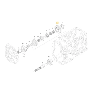 Koło zębate 32 KIOTI T2610-23633