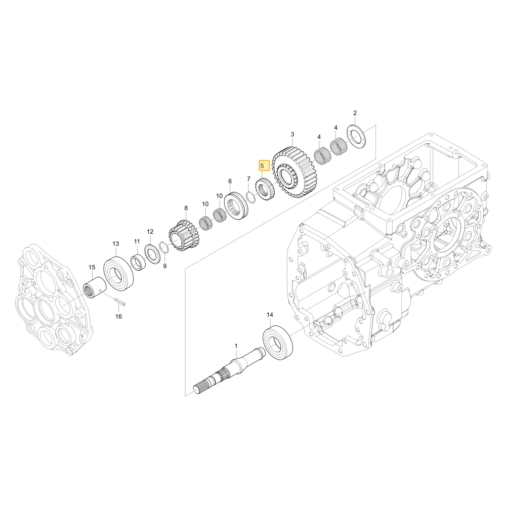 Występ wielowypustu KIOTI T2610-23761
