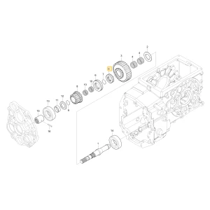 Występ wielowypustu KIOTI T2610-23761