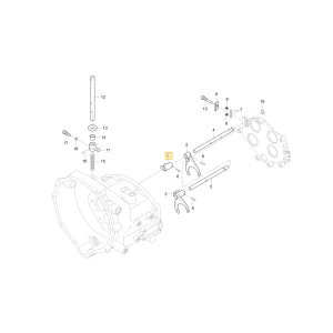 Adapter zmiany biegów WOM KIOTI T2610-24732