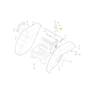 Hak górnego łącznika KIOTI T2610-29421OE