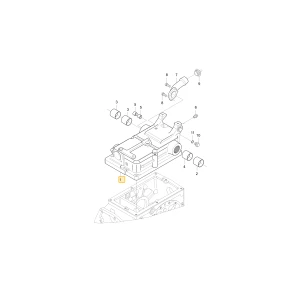 Korpus cylindra hydraulicznego KIOTI T2610-37116