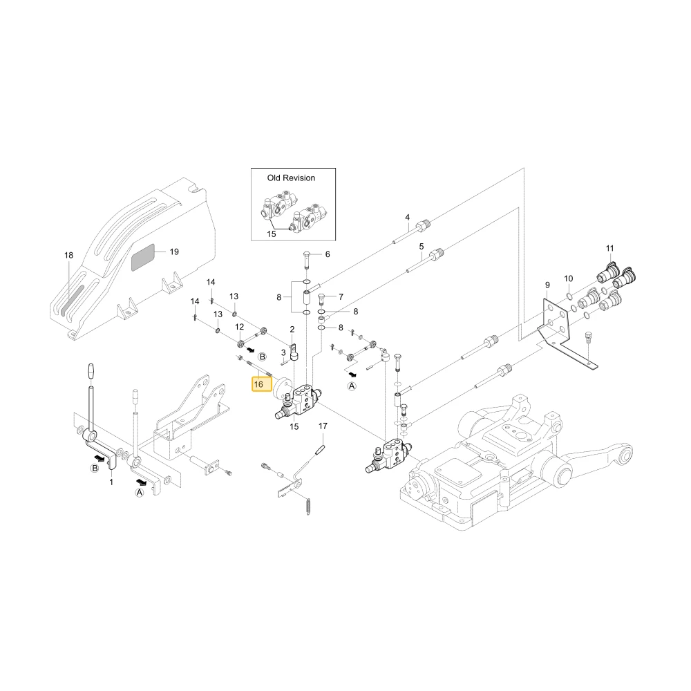 Śruba szpilka M10X131MM KIOTI T2610-37852