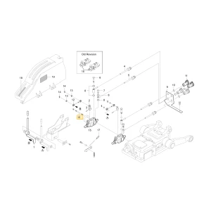 Śruba szpilka M10X131MM KIOTI T2610-37852
