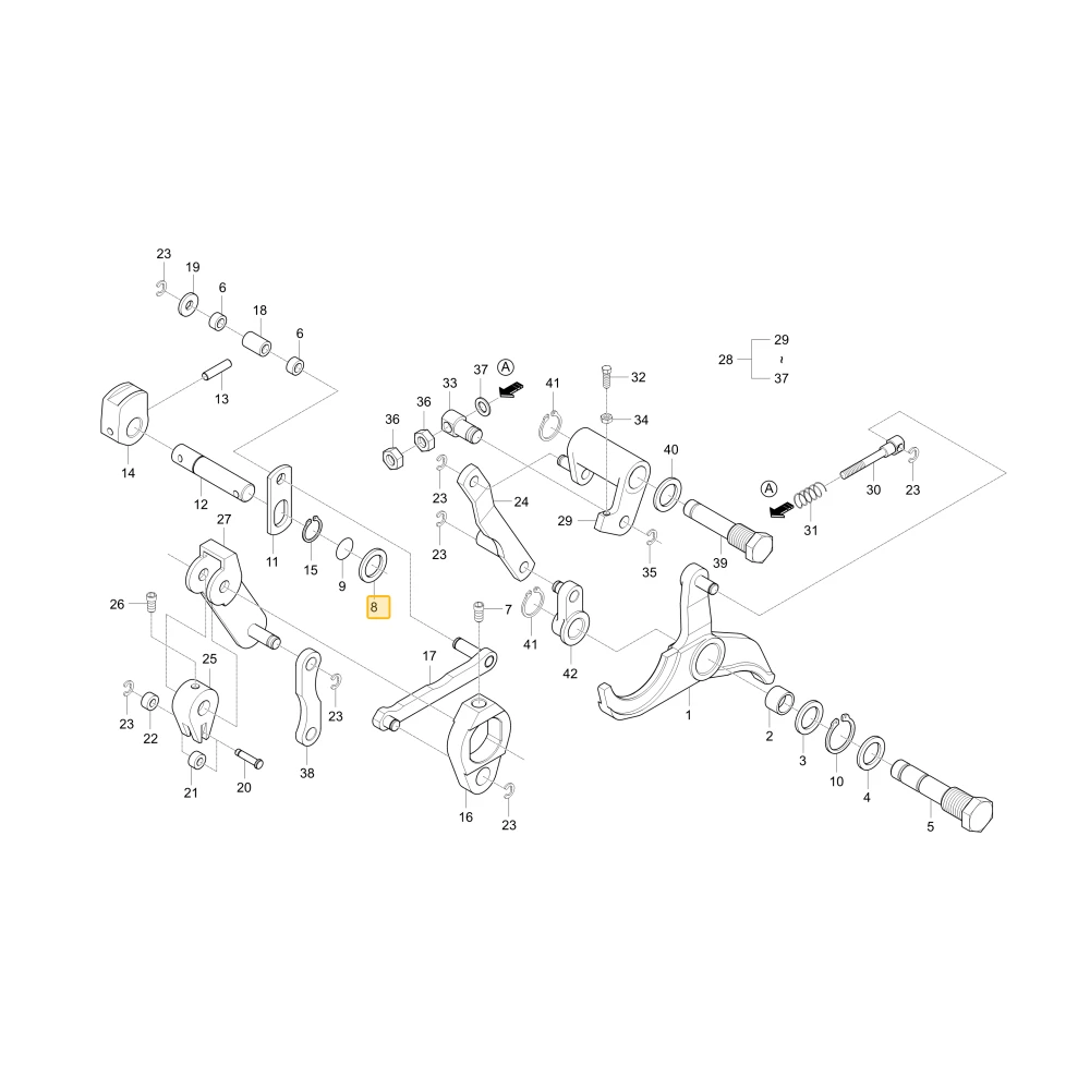 Uszczelniacz oleju KIOTI T2610-39431
