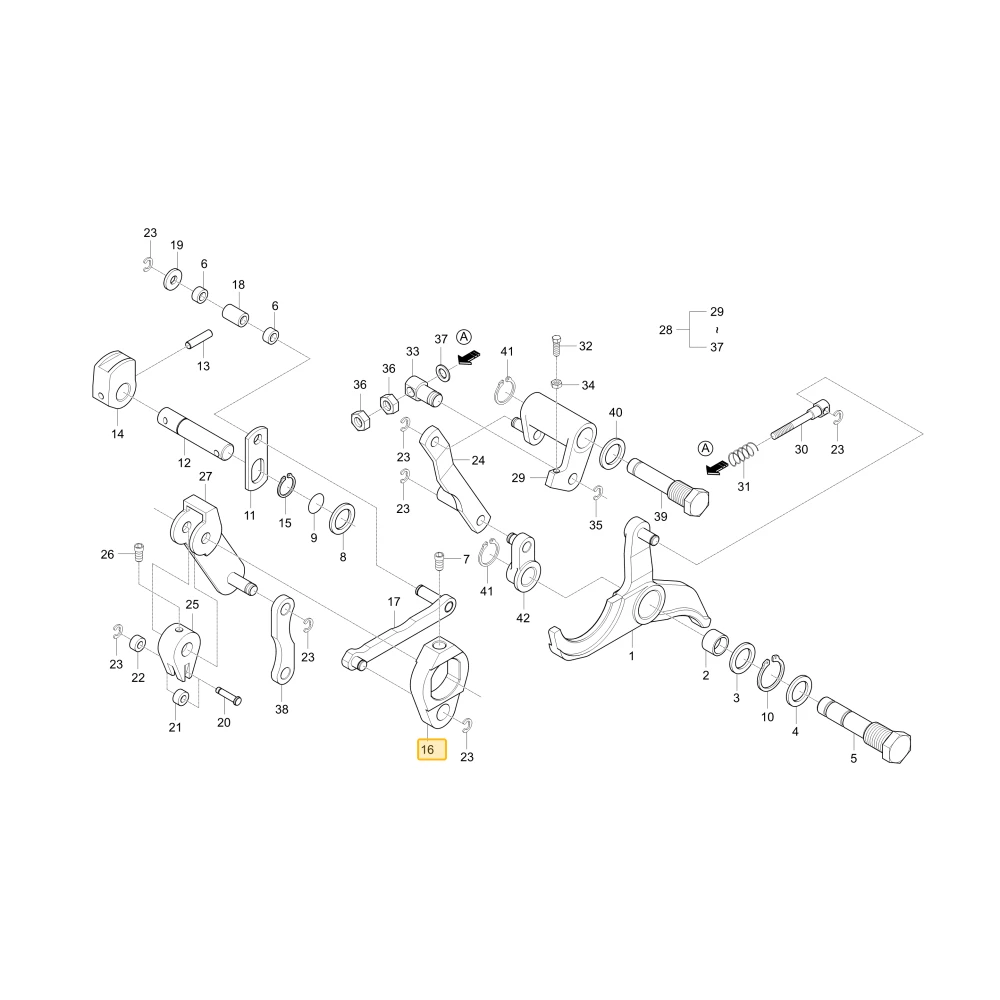 Łącznik kulkowy KIOTI T2610-39473
