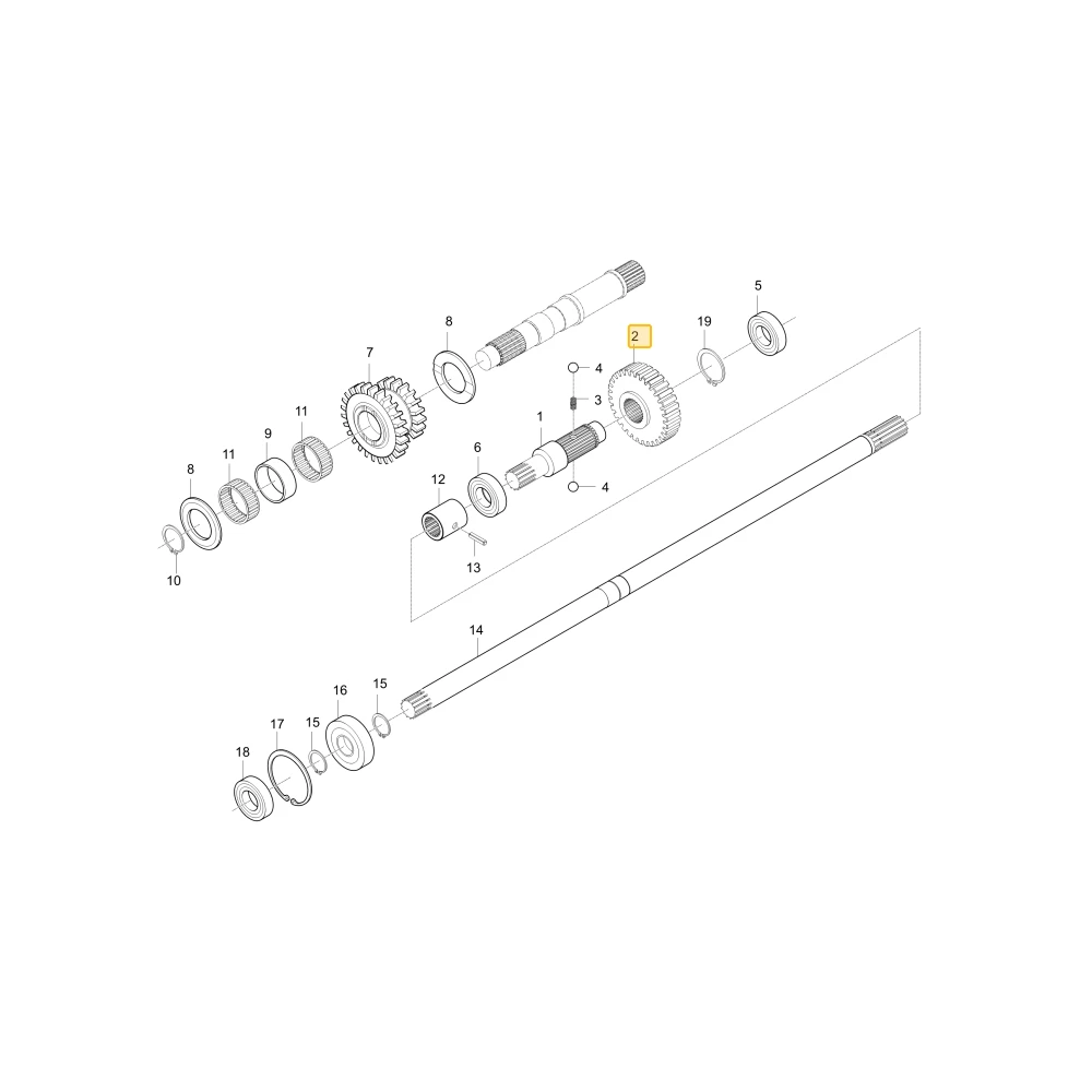 Koło zębate Spur 31 KIOTI T2610-44612