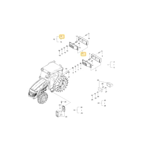 Tylna prawa lampa tylna KIOTI T2611-75782