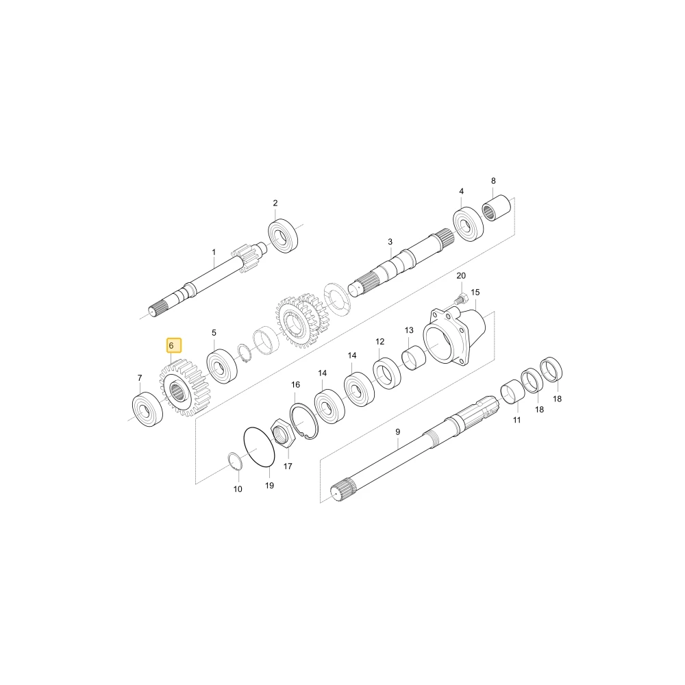 Koło zębate 30 KIOTI T2615-25272
