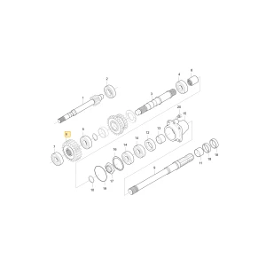 Koło zębate 30 KIOTI T2615-25272