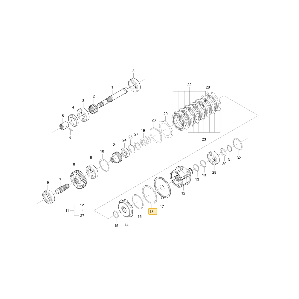Płyta powrotna KIOTI T2615-25721