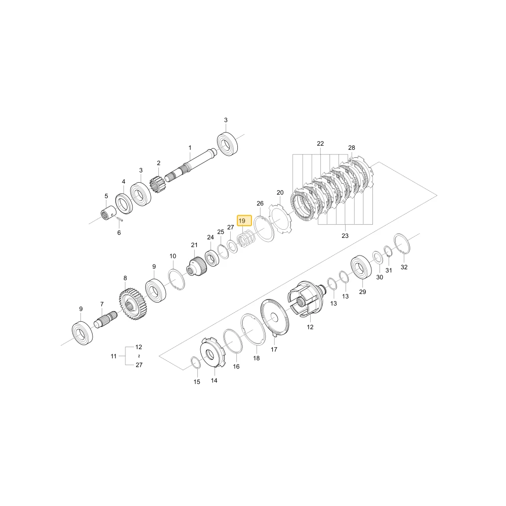 Sprężyna KIOTI T2615-25732