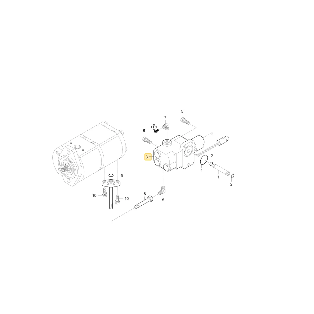 Zawór Modulator KIOTI T2615-34042