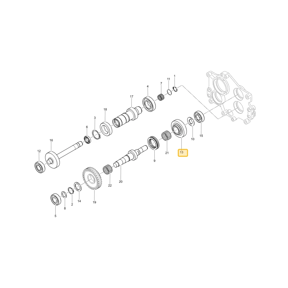 Koło zębate 30 KIOTI T2630-25144