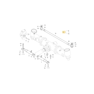 Drążek ściągający KIOTI T2630-31131BB