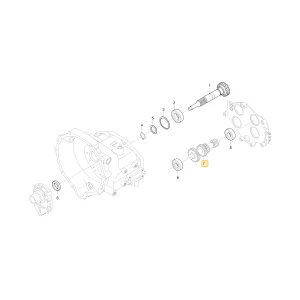 Wał koła zębatego KIOTI T2660-21531