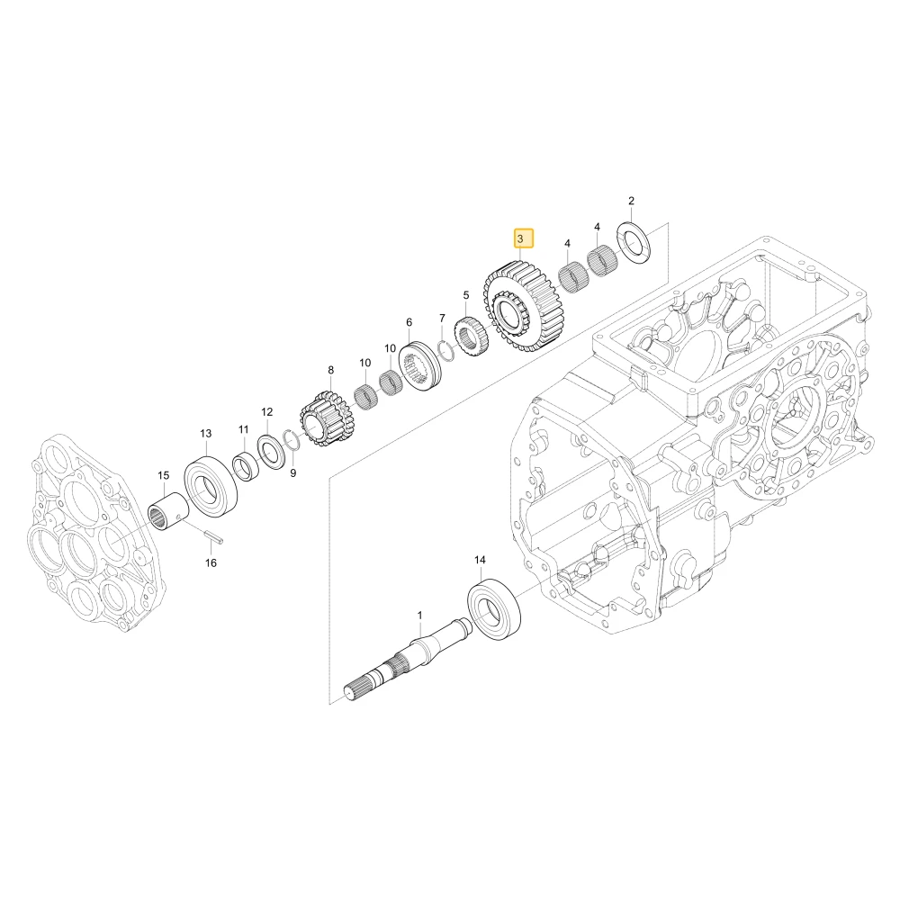 Koło zębate 32 KIOTI T2660-23631