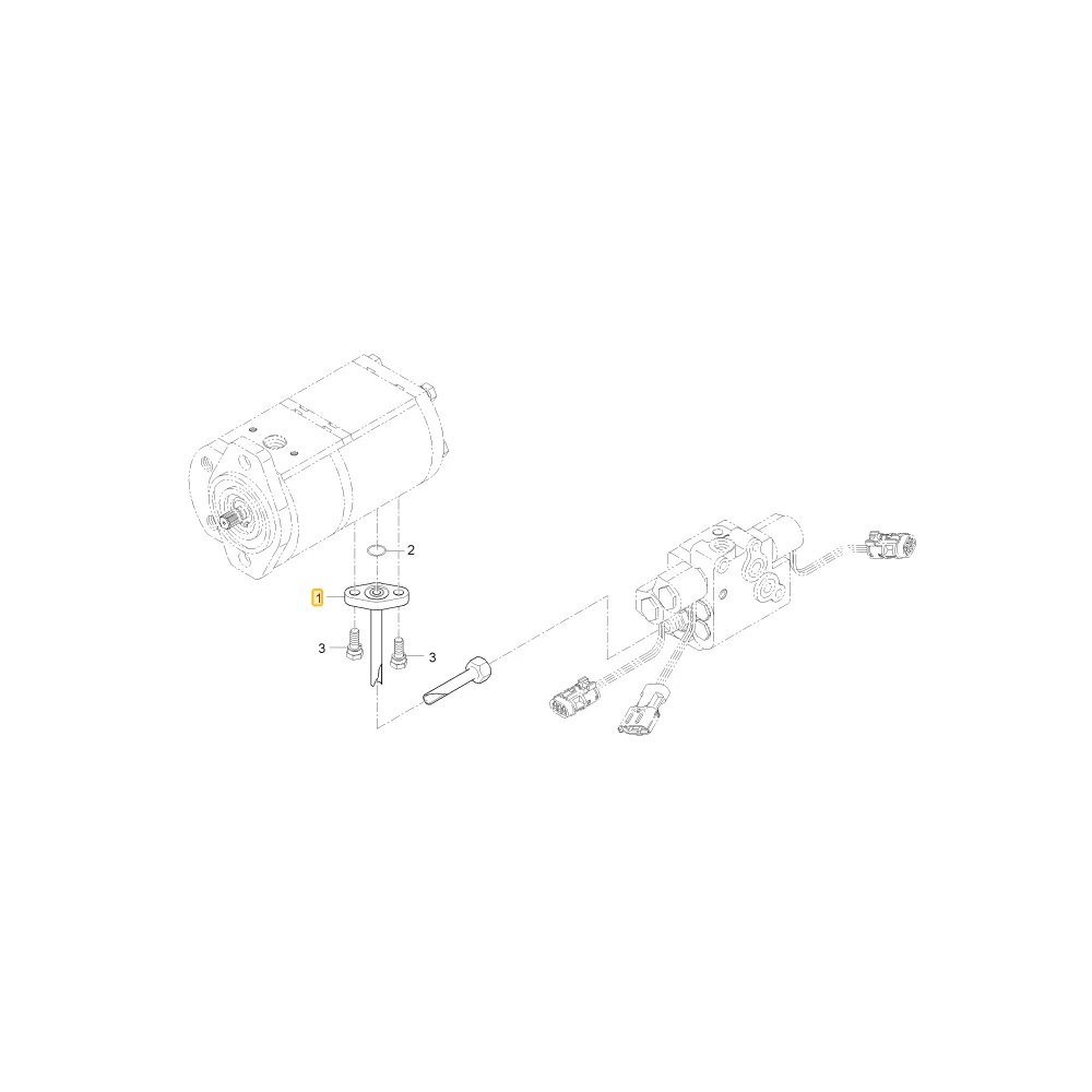 Rurka hydrauliczna KIOTI T2660-34051BB