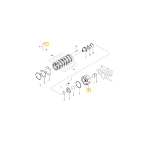 Korpus sprzęgła KIOTI T2670-15117