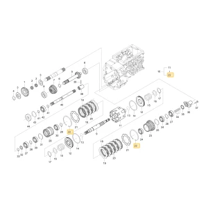 Pierścień zatrzasku KIOTI T2670-15362