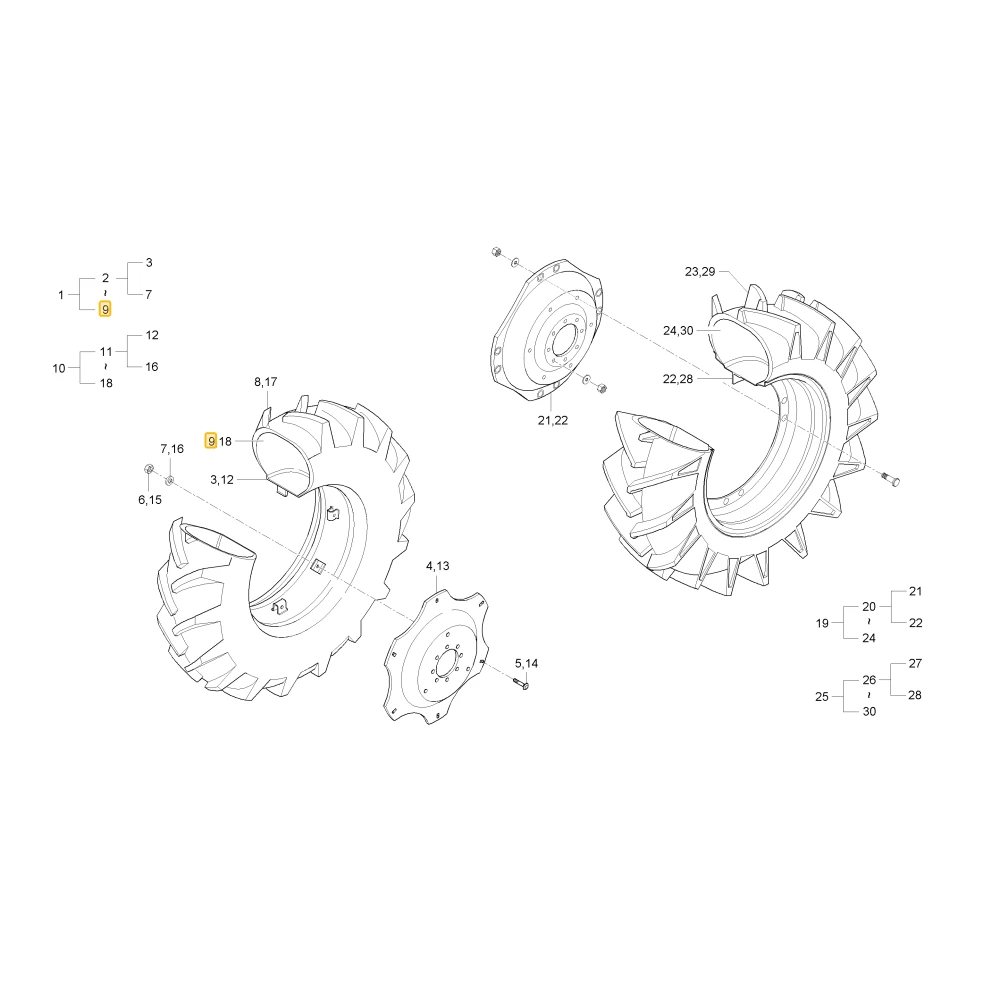 Rurka opony 12.4 24 KIOTI T2720-27831