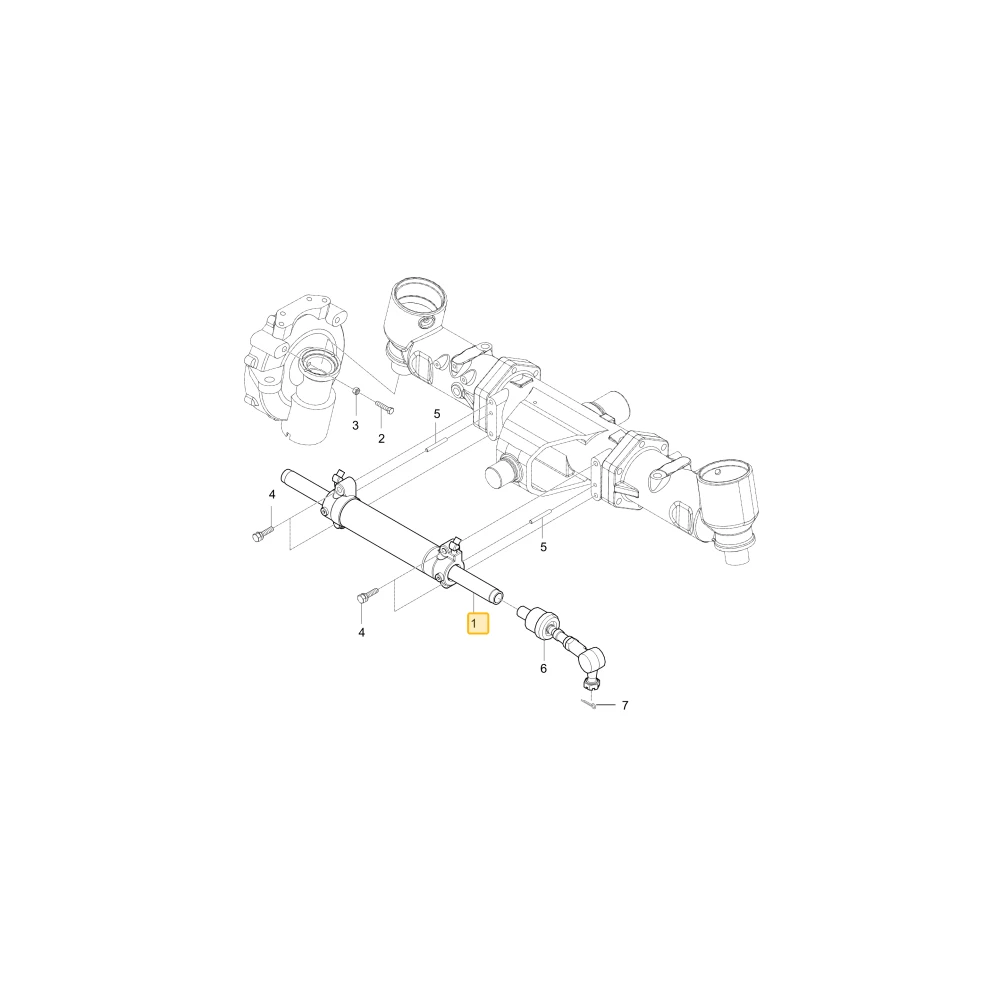 Siłownik kierowniczy KIOTI T2815-45301