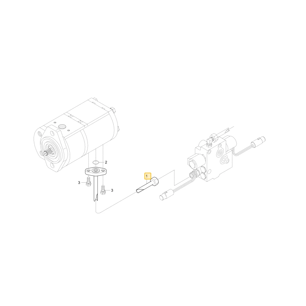 Rurka hydrauliczna WOM KIOTI T2825-34065BB