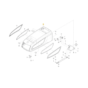 Maska KIOTI T4015-50704AR
