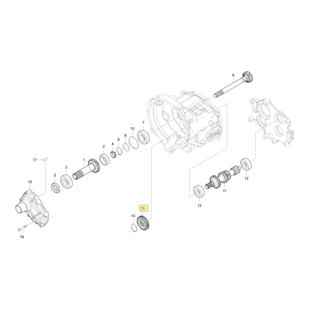 Koło zębate 27 KIOTI T4115-21521
