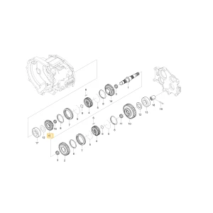 Koło zębate 26 KIOTI T4115-21713