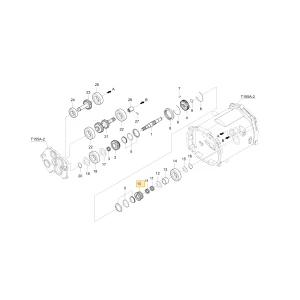Koło zębate 17 KIOTI T4115-22622