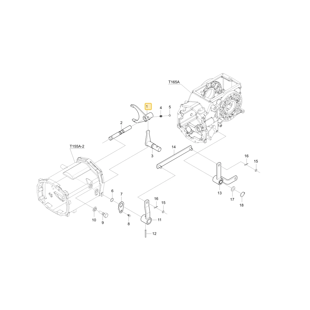 Widełki pełzające KIOTI T4115-23152