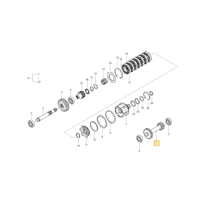 GEARSHAFT KIOTI T4115-25221
