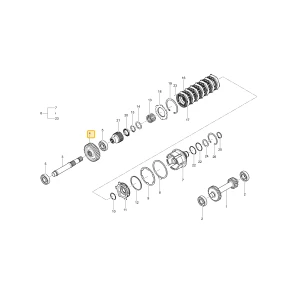 Koło zębate 30 KIOTI T4115-25241